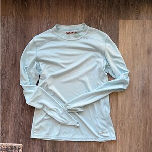 Simms Sky Blue Performance Shirt